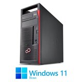 Workstation Fujitsu CELSIUS M770, W-2125, 64GB, Quadro M4000 8GB, Win 11 Home